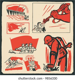 old communism poster