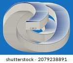 Old computer window with many blank error messages. Retro pc interface with problem or glitch, vintage web browser alert, software system bug or virus. 90s screen vector illustration.