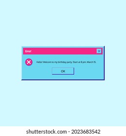 2,894 Vintage computer alert Images, Stock Photos & Vectors | Shutterstock