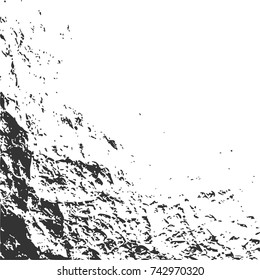 Old concrete wall surface texture. Monochrome image. Grunge distress texture.