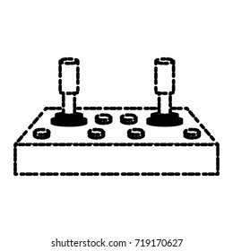 Old console gamepad