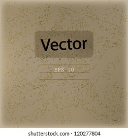 old cover page. vector eps10