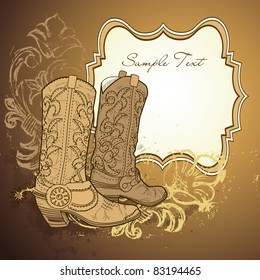 Old Cowboy boots