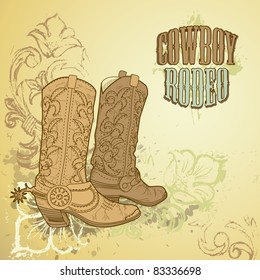 Old Cowboy boots