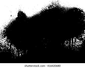 Old Crack Texture. Dirty, Distressed Texture Effect. Wall Background. Vector. 