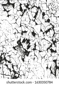 Old cracked concrete with cracked paint, cement wall texture. Surface and background for web designand wallpaper