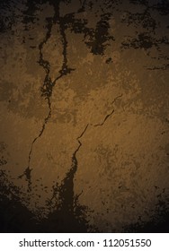 old cracked concrete wall background. EPS10 vector