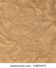 old crumpled paper 