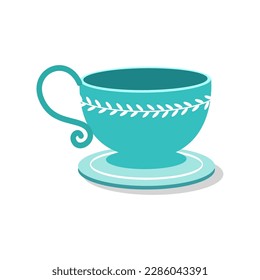 old cup flat design style with good quality