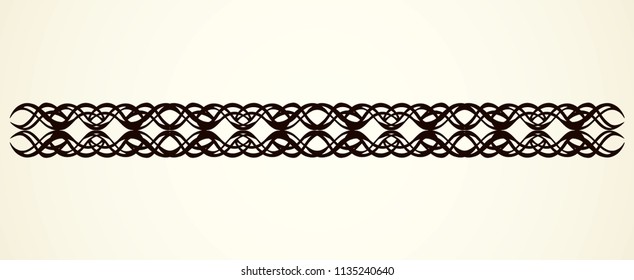 Old cute romantic book ribbon bow swirly tag swoosh element set isolated on white paper card backdrop. Freehand black ink pen outline drawn curly logo sketchy in artistic rustic curlicue scrawl style