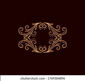 Old cute romantic book ribbon bow swirly tag swoosh element set isolated on dark black board  backdrop. Freehand white chalk outline drawn curly logo sketchy in artistic rustic curlicue scrawl style