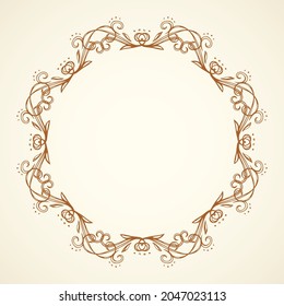 Old cute romantic book ribbon bow swirly tag swoosh element isolated on white paper card backdrop. Freehand black ink pen outline drawn curly corner sketchy in artistic rustic curlicue scrawl style