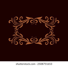 Old cute romantic book ribbon bow swirly tag swoosh element isolated on dark black board backdrop. Freehand white chalk outline drawn curly logo sketchy in artistic rustic curlicue scrawl style