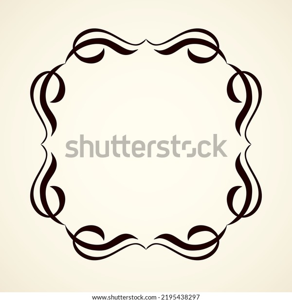 Old cute romantic book ribbon bow swirly tag swoosh\
element isolated on white paper card backdrop. Freehand black ink\
pen outline drawn curly corner sketchy in artistic rustic curlicue\
scrawl style