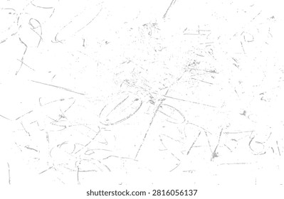 old damage that is scratchy, gritty, and filthy