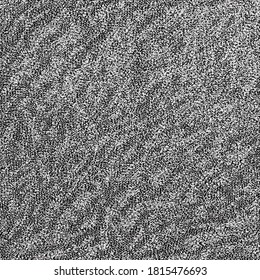 Old damaged carpet. Used gray blanket. Grunge textured background.