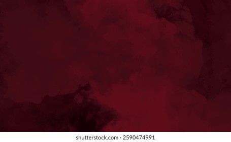  Old dark red paper texture background. Dark red watercolor background.