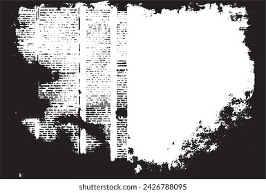 ANTIGUO FONDO DE TEXTURA DE PAPEL RAYADO OSCURO, PATRÓN DE PERIÓDICO VINTAGE