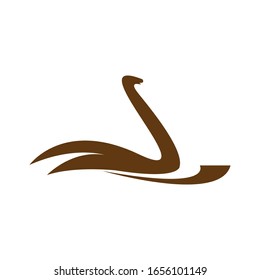 icono vectorial de diseño de dinosaurios antiguos