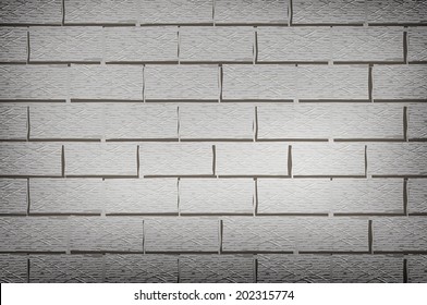 Old dirty gray brick wall. Vector Background for your work