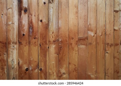 old dirty wooden wall, vector