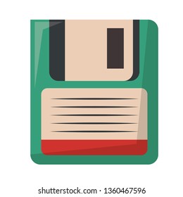 old diskette computer storage