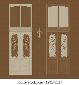 Old doors