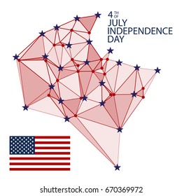 Old dyed distressed texture of national symbol. United States Of America. Old dyed distressed texture of national symbol.