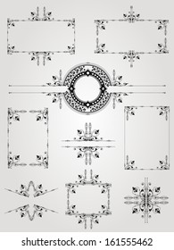 old engraving frame