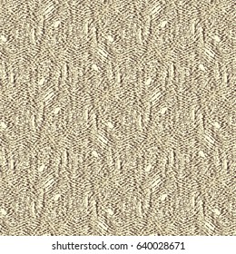 Old fabric pattern. Rustic decorative texture. Abstract vector.