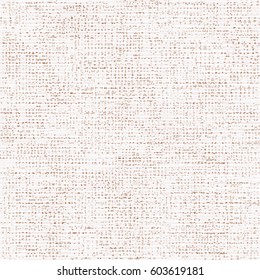 Old Fabric Texture. Canvas. Abstract Vector.