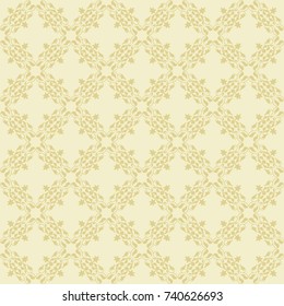 Old fashioned floral royal seamless texture