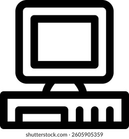 old fashioned icon. Thin Linear Style Design Isolated On White Background