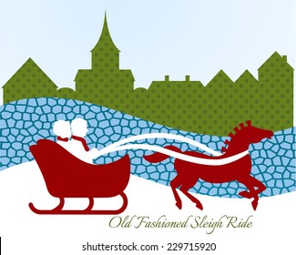 Old Fashioned Sleigh Ride 