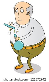 old fat scientist