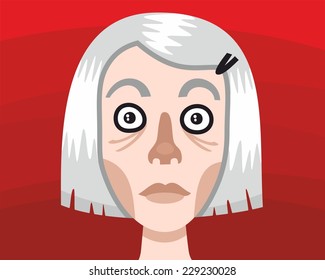 old female portrait