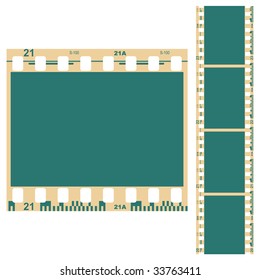 The old film for decoration.