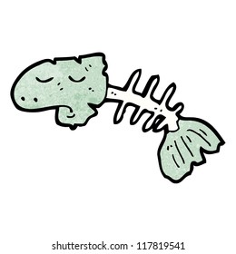 old fish bones cartoon old fish bones cartoon