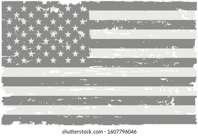Old flag of USA.Grunge American flag.