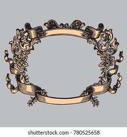 Fondo de marco antiguo, flores ornamentales. Textura de Vector. patrón de encaje con flores. Fondo de pantalla infinito, decoración para tu diseño, lencería y joyería.