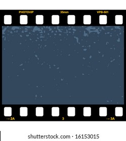 Old frame photo. Vector element for design.