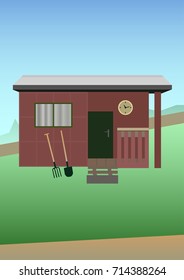 Old garden shed