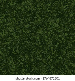 Old german flecktarn camouflage pattern background. Classic clothing style masking camo repeat print. Green pine and moss colors texture. Vector illustration.