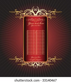 Old gold cover