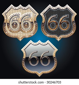 Tan antiguo como el oro que marca la ruta 66