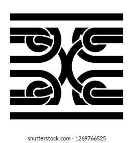 Old Gothic ornament