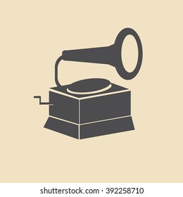 old gramophone