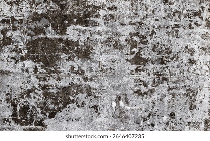Textura de pared de hormigón gris antiguo con grietas, manchas y detalles de superficie áspera. Ideal para fondos, diseño arquitectónico, temas de construcción o superposiciones de grunge