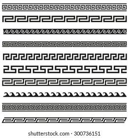 Old greek border designs