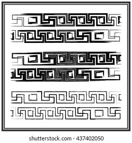 Old greek border designs